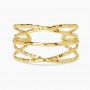 KIDULT - COLLEZIONE STYLE 73 - BRACCIALE CUFF IN ACCIAIO DORATO