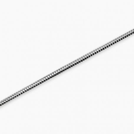 KIDULT - COLLEZIONE STYLE 59 - BRACCIALE UOMO CON CATENA SNAKE IN ACCIAIO