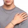 KIDULT - COLLEZIONE STYLE 59 - BRACCIALE UOMO CON CATENA SNAKE IN ACCIAIO
