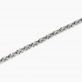 KIDULT - COLLEZIONE STYLE 58 - BRACCIALE UOMO IN ACCIAIO CON CATENA BIZANTINA