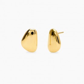 KIDULT - COLLEZIONE STYLE 77 - ORECCHINI IN ACCIAIO DORATO