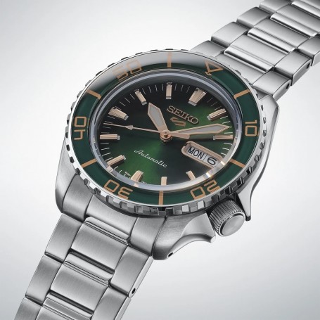 SEIKO - COLLEZIONE 5 SPORTS - AUTOMATICO 3 SFERE DATA