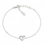AMEN - BRACCIALE CUORE E STELLE CON ZIRCONI
