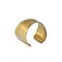 OPS - COLLEZIONE AURA - BRACCIALE RIGIDO BANGLE ALLA SCHIAVA DORATO