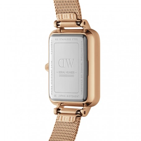 DANIEL WELLINGTON - OROLOGIO QUADRO PRESSED MELROSE - 20X26MM