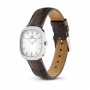 DANIEL WELLINGTON - OROLOGIO CORT BROWN LEATHER SILVER - 30X38MM
