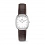 DANIEL WELLINGTON - OROLOGIO CORT BROWN LEATHER SILVER - 30X38MM