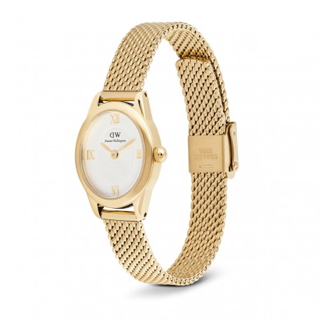 DANIEL WELLINGTON - OROLOGIO OPHELIA MINI MESH WHITE GOLD - 22x25MM