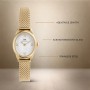 DANIEL WELLINGTON - OROLOGIO OPHELIA MINI MESH WHITE GOLD - 22x25MM