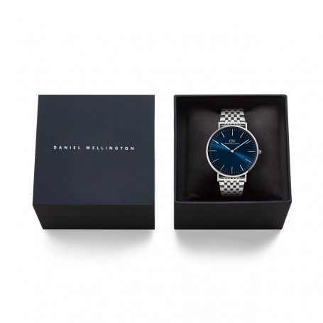 DANIEL WELLINGTON - OROLOGIO CLASSIC 7-LINK ARCTIC SILVER - 40MM