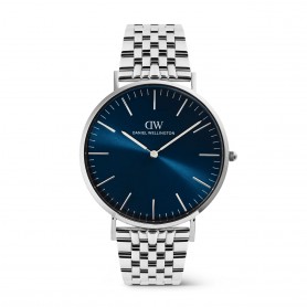 DANIEL WELLINGTON - OROLOGIO CLASSIC 7-LINK ARCTIC SILVER - 40MM