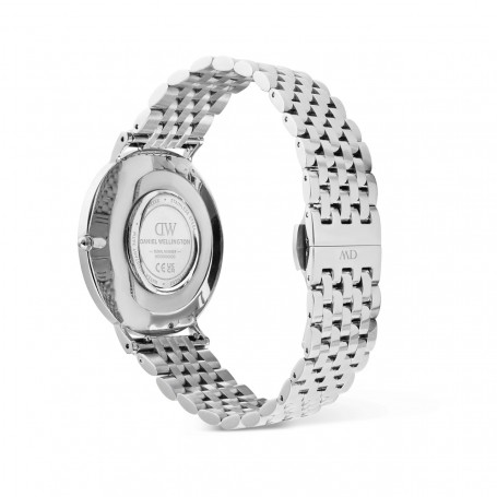 DANIEL WELLINGTON - OROLOGIO CLASSIC 7-LINK EMERALD SILVER - 40MM