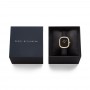 DANIEL WELLINGTON - OROLOGIO MARGOT READING ONYX CERAMIC GOLD - 24X26MM