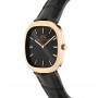DANIEL WELLINGTON - OROLOGIO CORT BLACK LEATHER BLACK ROSE GOLD - 30X38MM