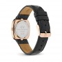 DANIEL WELLINGTON - OROLOGIO CORT BLACK LEATHER BLACK ROSE GOLD - 30X38MM