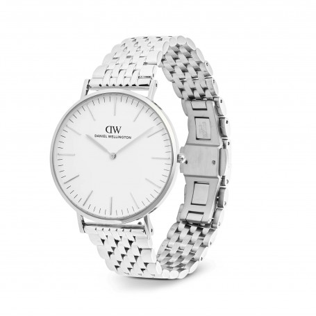 DANIEL WELLINGTON - OROLOGIO CLASSIC 7-LINK SILVER - 40MM