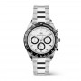 DANIEL WELLINGTON - OROLOGIO ICONIC TACHYMETER 3-LINK SILVER - 42MM