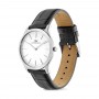 DANIEL WELLINGTON - OROLOGIO PATHFINDER BLACK-CROC FROST-WHITE SILVER - 39MM