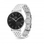 DANIEL WELLINGTON - OROLOGIO CLASSIC 7-LINK BLACK SILVER - 40MM
