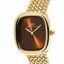 DANIEL WELLINGTON - OROLOGIO MARGOT BRAIDED MESH AMBER GOLD - 24X26MM