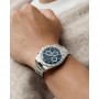 DANIEL WELLINGTON - OROLOGIO ICONIC TACHYMETER 3-LINK ARTIC SILVER - 42MM