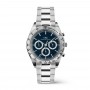 DANIEL WELLINGTON - OROLOGIO ICONIC TACHYMETER 3-LINK ARTIC SILVER - 42MM