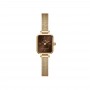 DANIEL WELLINGTON - OROLOGIO QUADRO MINI EVERGOLD AMBER - 15,4X18,2MM