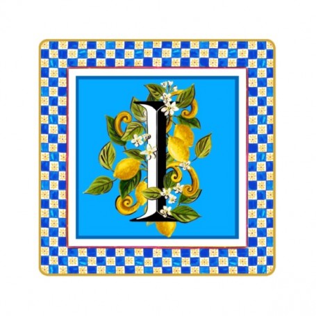 BACI MILANO - SVUOTATASCHE LETTERA I - COLLEZIONE ORTIGIA