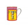 BACI MILANO - MUG LETTERA T - COLLEZIONE ORTIGIA