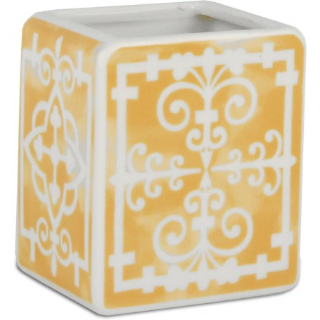 BACI MILANO - VASO QUADRATO MINI - COLLEZIONE PROFUMI E SAPORI