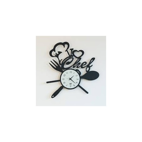 ARTI E MESTIERI - OROLOGIO DA PARETE - COLLEZIONE I LOVE CHEF