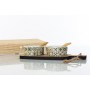 CUORE MATTO - ANTIPASTIERA 2 CIOTOLE + FORCHETTINE LEGNO - COLLEZIONE AMALFI