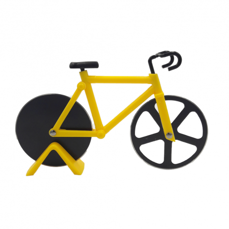 CUORE MATTO - TAGLIAPIZZA BICI 3 COLORI - COLLEZIONE KHARMA LIVING