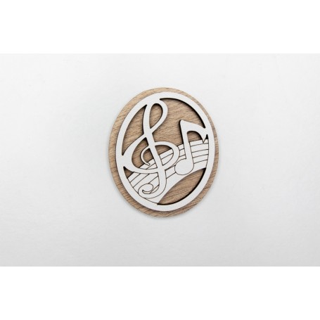 CUORE MATTO - MAGNETE MUSICA - COLLEZIONE BOMBONIERE SOLIDALI