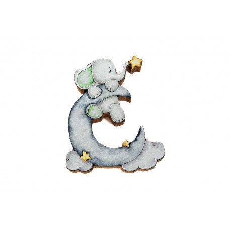 CUORE MATTO - MAGNETE ELEFANTE - COLLEZIONE BOMBONIERE SOLIDALI