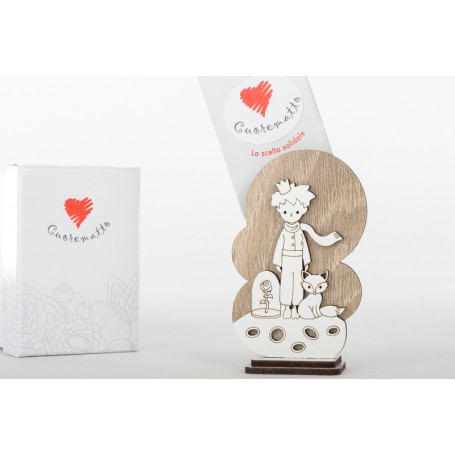 CUORE MATTO - SEGNAPOSTO PRINCIPINO - COLLEZIONE PICCOLO PRINCIPE