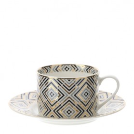 HERVIT - COLLEZIONE VLK - TAZZA THE IN PORCELLANA