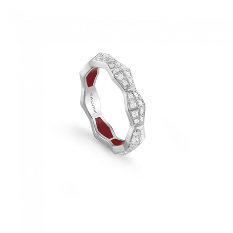 SALVINI - EVA- Anello ob pave' hyceram.ros mm4,30 m.14