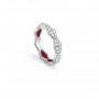 SALVINI - EVA- Anello ob pave' hyceram.ros mm4,30 m.14