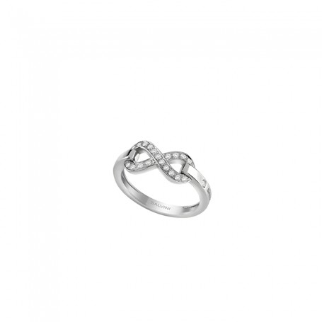 SALVINI - INFINITO- Anello ob brill. mis.13