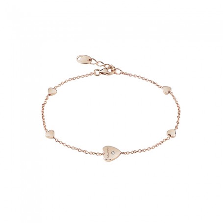 SALVINI - I SEGNI 9KT - Bracciale or brill.cuore 9kt