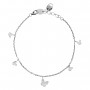 SALVINI -  BE HAPPY - Bracciale brill.farfalla 9kt