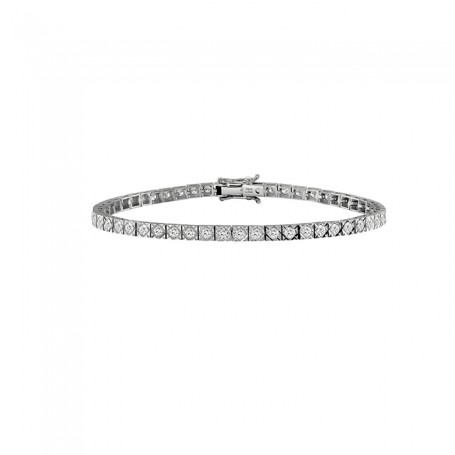 SALVINI - TENNIS SALVINI - Bracciale tennis brill. cm. 17,00