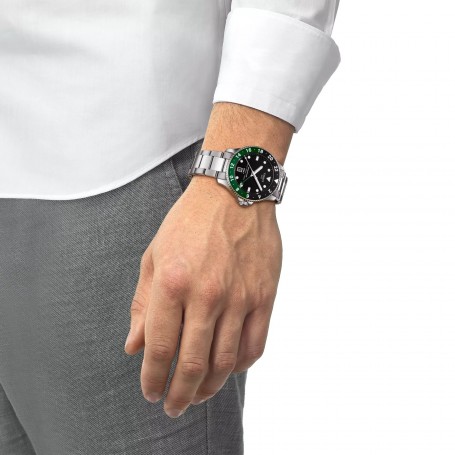 TISSOT - COLLEZIONE SEASTAR 1000 QUARTZ GMT - OROLOGIO UOMO - 40MM