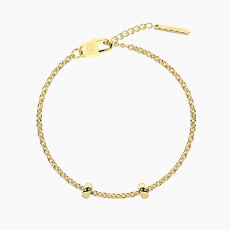KIDULT - COLLEZIONE ALBA - BRACCIALE REGOLABILE DORATO