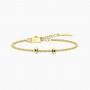 KIDULT - COLLEZIONE ALBA - BRACCIALE REGOLABILE DORATO