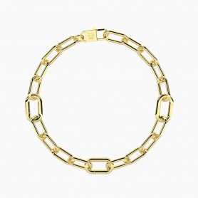 KIDULT - COLLEZIONE BON TON - BRACCIALE DORATO CON CATENA ALLUNGATA