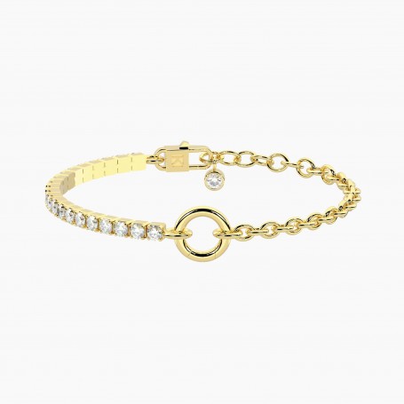 KIDULT - COLLEZIONE DUETTO - BRACCIALE DORATO CON CATENA ROLO'