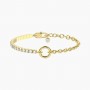 KIDULT - COLLEZIONE DUETTO - BRACCIALE DORATO CON CATENA ROLO'