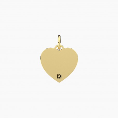 KIDULT - COLLEZIONE AMICA - CIONDOLO DORATO CON SCRITTA AMICA